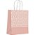 Sacola para presente decorada nude rosas p 16x21x8cm - scrity (pct.c/10) - Imagem 1