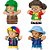 Fisher-price entretenimento lp collector chaves 4-pack - mattel (unidade) - Imagem 1
