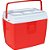 Caixa termica 19l c/alca vermelha - bel (unidade) - Imagem 2