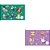Caderno desenho 1/4 kids 40f fem/masc brochura - tilibra (pct.c/20) - Imagem 1