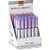 Caneta com ponta porosa fineliner 0.4mm c/carimbo 4cor - brw (dp.c/24) - Imagem 1