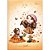 Caderno brochura 1/4 capa dura jolie 80fls. - tilibra (pct.c/05) - Imagem 3