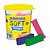 Massa para modelar soft 325g c/05 cores - acrilex (cx./06) - Imagem 1