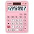 Calculadora de mesa 12 dig. rosa solar/bateria - casio (unidade) - Imagem 2