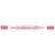 Pincel marcador artesanato multimark s/p rosa com 6 - faber-castell (estojo) - Imagem 1
