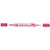 Pincel marcador artesanato multimark s/p rosa neon com 6 - faber-castell (estojo) - Imagem 1