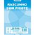 Bloco para rascunho c/picote e grampo 100f.160x225 - animativa (pct.c/10) - Imagem 1