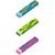 Borracha colorida be bright 3 cores - faber-castell (dp.c/24) - Imagem 2