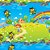 Papel presente bobina couche 60cm. mod.136 abelhinha - gessele (bo-100mts) - Imagem 1