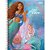 Caderno 10x1 capa dura a pequena sereia 160fls. - tilibra (pct.c/04) - Imagem 2