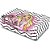 Embalagem para doces barbie caixa 13x8,5x3,5cm p/6u - festcolor (pct.c/06) - Imagem 1