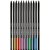 Lapis de cor redondo carbon line 12cores metalicas - leonora (pct.c/06) - Imagem 2