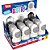 Apontador com deposito decor. tris astro 2em1 c/borrach.3cor - summit (dp.c/12) - Imagem 1