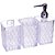 Utensilios para banheiro kit banho glamour 3pcs cristal - plasutil (kit) - Imagem 1