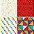 Papel presente 50x60cm couche fantasia feminino ii 4mod.(s) - gessele (pct.c/40) - Imagem 1