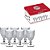 Copo de vidro taça bico de jaca 320ml 6pcs - western (jogo) - Imagem 3
