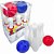 Boliche mega boliche mania 53cm 8pcs - leplastic (unidade) - Imagem 1