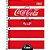 Caderno espiral 1/4 capa dura coca cola 80fls - tilibra (pct.c/04) - Imagem 5