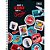 Caderno espiral 1/4 capa dura coca cola 80fls - tilibra (pct.c/04) - Imagem 4