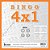 Bloco para bingo bingao jornal 4x1 100 folhas - tamoio (pct.c/06) - Imagem 3