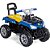 Veiculo para bebe cross up azul 2em1 c/som 30kg - calesita (unidade) - Imagem 4