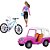 Barbie estate bicicleta de montanha c/boneca - mattel (unidade) - Imagem 1