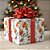 Papel presente bobina couche 60cm. mod.222 flores e passaro - gessele (bo-100mts) - Imagem 3