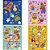 Caderno quadriculado univers. kids 40fls cd masc/fem 1x1cm - tilibra (pct.c/08) - Imagem 1