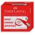 Pincel marcador permanente vermelho - faber-castell (cx.c/12) - Imagem 1