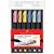 Caneta hidrografica supersoft 6 cores pastel - faber-castell (cx.c/06) - Imagem 1