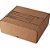 Embalagem para ecommerce correios 01 kraft 18x13,5x9cm - santeck (pct.c/25) - Imagem 1
