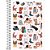 Caderno espiral 1/4 flexivel pepper 80fls. - tilibra (pct.c/06) - Imagem 4