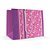 Sacola para presente decorada horizontal 32x40x12 (s) - cristina (pct.c/10) - Imagem 3