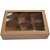 Embalagem para doces kraft 13x9,2x3 6 un - cristina (pct.c/10) - Imagem 1