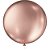 Balao 5 liso metalizado rose gold redondo - sao roque (pct.c/25) - Imagem 1