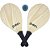 Frescobol raquete madeira +bola - bel (kit) - Imagem 1