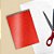 Plastico adesivo 45cmx10m gliter vermelho pp 0,10 - dac (rolo) - Imagem 3