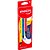 Lapis de cor jumbo neon marca texto 6 cores - molin (estojo) - Imagem 1