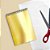 Plastico adesivo 45cmx10m metalico dourado pp 0,08 - dac (rolo) - Imagem 3