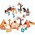 Miniatura colecionavel acampamento apache/cowboys - gulliver (unidade) - Imagem 1