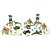 Miniatura colecionavel forcas armadas playset 75pcs - gulliver (maleta) - Imagem 1