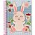 Caderno espiral 1/4 capa dura sweetness 80fls. - jandaia (pct.c/05) - Imagem 3