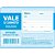 Impresso vale 50fls s/canhoto 104x77mm - pauta branca (pct.c/20) - Imagem 2