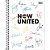 Caderno espiral 1/4 capa dura now united 80fls. - tilibra (pct.c/04) - Imagem 3