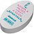 Borracha colorida tr oval frases - mercur (pote-30) - Imagem 2