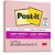 Bloco de recado post-it 76x76mm rosa milenio 90fls. - 3m (unidade) - Imagem 1