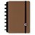 Caderno inteligente grande caramel 80fls 215x280mm - caderno inteligente (unidade) - Imagem 1