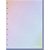 Caderno inteligente refil medio rainbow 120g.30fls. - caderno inteligente (pacote) - Imagem 3