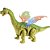 Dinossauro dino asas brilhantes/som 28cm - art brink (unidade) - Imagem 3