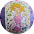 Bola infantil total print princesas eva - allpha bolas (unidade) - Imagem 1